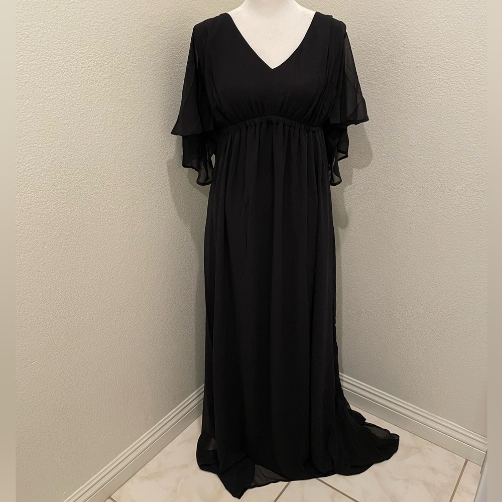 Show Me Your MuMu Black Maxi Dress